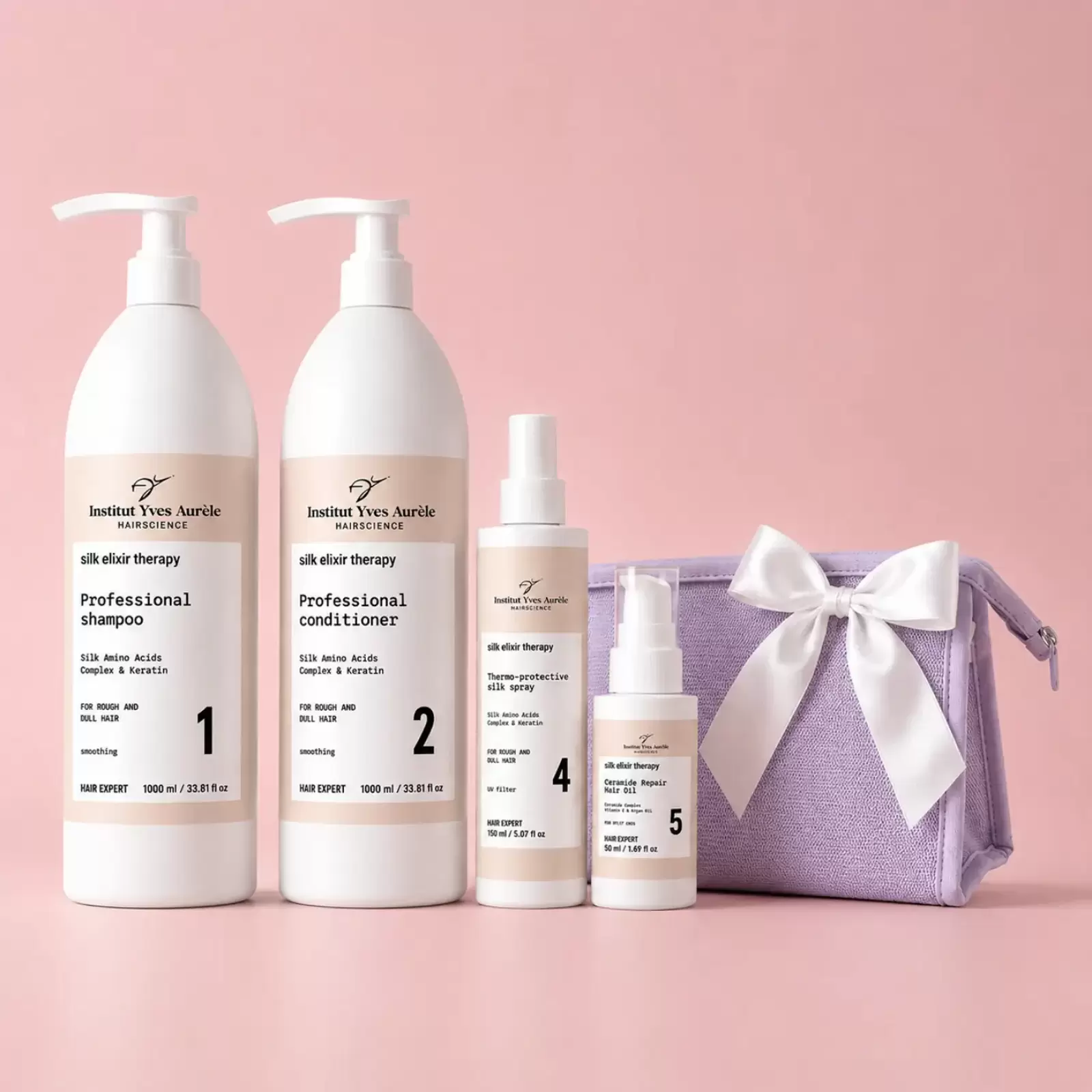 JAUNUMS! Total Recovery Silk Therapy | Profesionāla matu atjaunošanas sistēma + DĀVANA JAUNUMS! Total Recovery Silk Therapy | Profesionāla matu atjaunošanas sistēma + DĀVANA